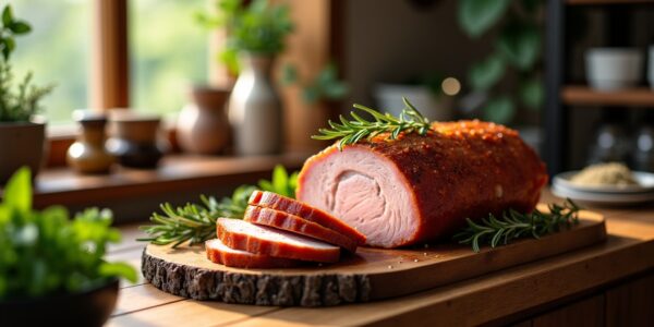 Maîtrisez l'art de la cuisson parfaite pour un rôti de porc de 800g : l'astuce surprenante à connaître absolument !