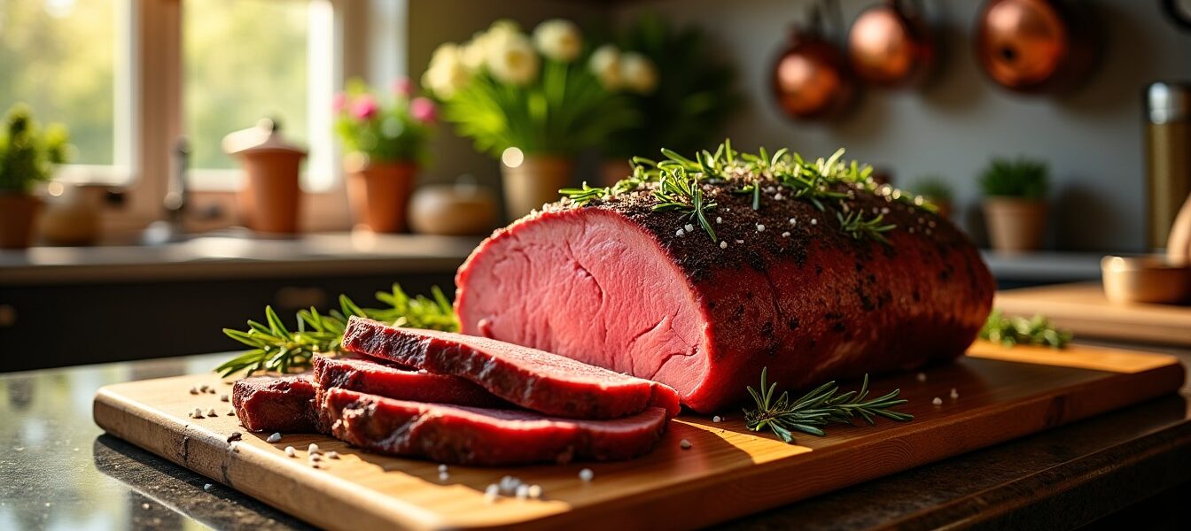 Le guide ultime pour cuire parfaitement votre rôti de bœuf au four : temps de cuisson de 500 g à 2 kg pour une viande rosée, à point ou bien cuite