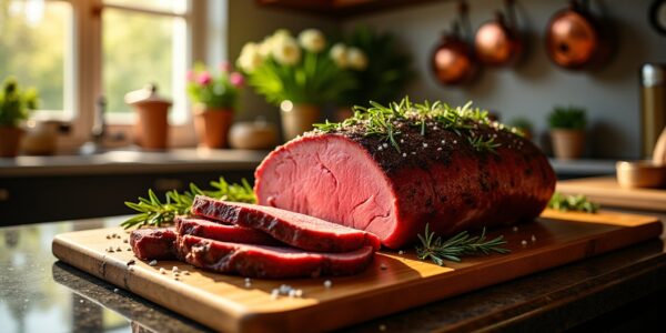 Le guide ultime pour cuire parfaitement votre rôti de bœuf au four : temps de cuisson de 500 g à 2 kg pour une viande rosée, à point ou bien cuite