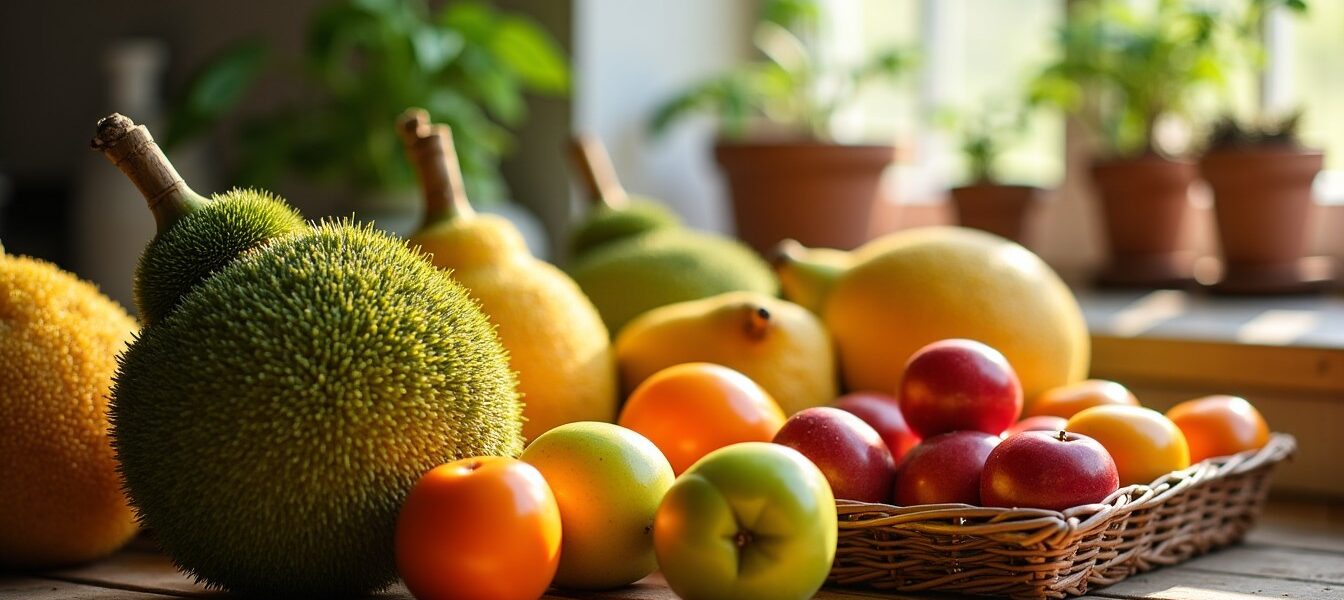 Explorez notre collection gourmande de fruits commençant par la lettre J