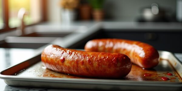 Le secret dévoilé pour réussir une saucisse au four parfaitement croustillante en un temps record !