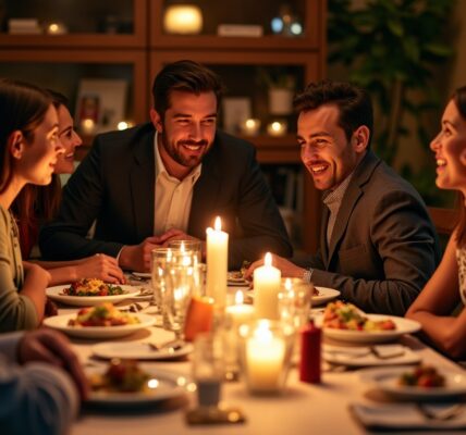 Les clés pour démarrer une conversation captivante à table lors d’un dîner