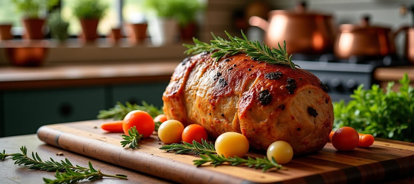 Les secrets gourmands pour réussir un rôti de veau tendre et savoureux