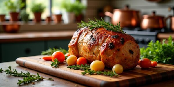 Les secrets gourmands pour réussir un rôti de veau tendre et savoureux