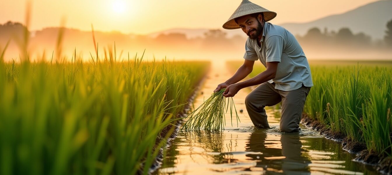 Le périple captivant du grain de riz : de la plantation à votre table