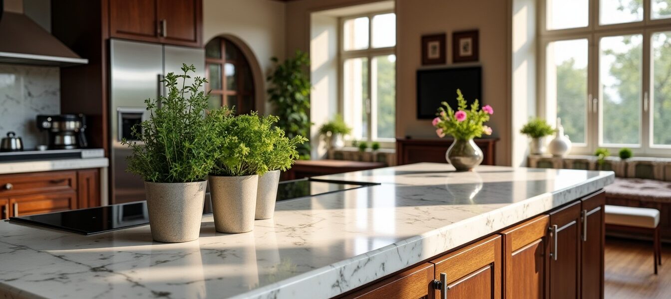 Cuisine italienne haut de gamme : allier design tendance et agencement fonctionnel