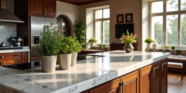 Cuisine italienne haut de gamme : allier design tendance et agencement fonctionnel