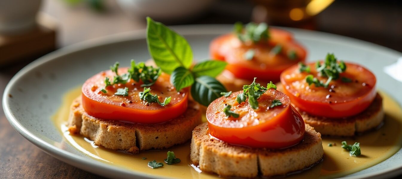 Crostini à l'italienne : délices grillés aux saveurs ensoleillées de la Méditerranée