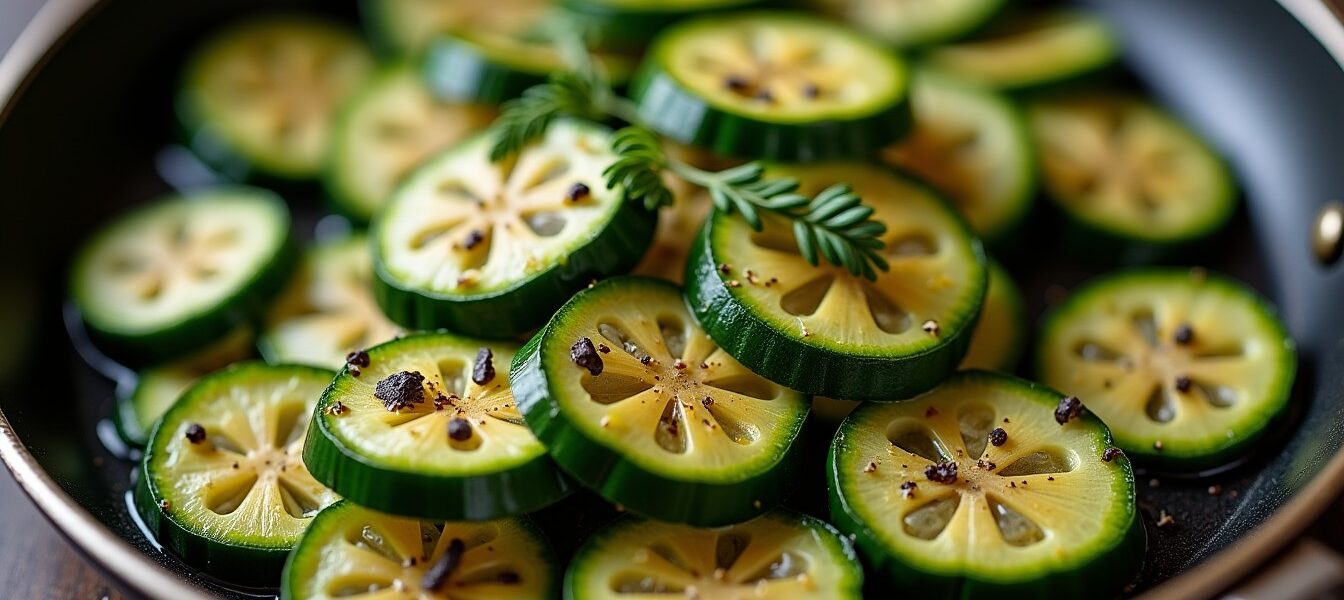 Courgettes sautées à l’ail et au persil : une recette rapide alliant fraîcheur et simplicité