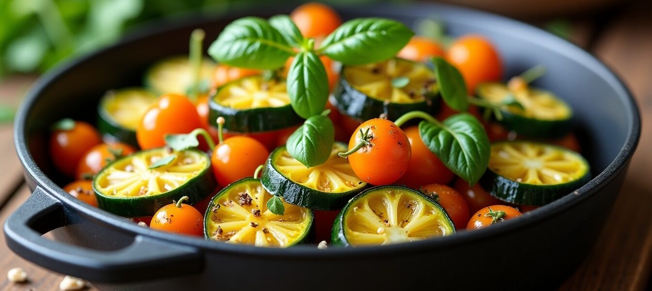Courgettes rondes farcies façon italienne : une explosion de saveurs méditerranéennes et une présentation surprenante
