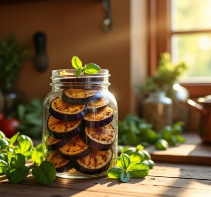 Préparez vos conserves d’aubergines grillées maison : recette authentique et astuces de stérilisation pour une conservation parfaite