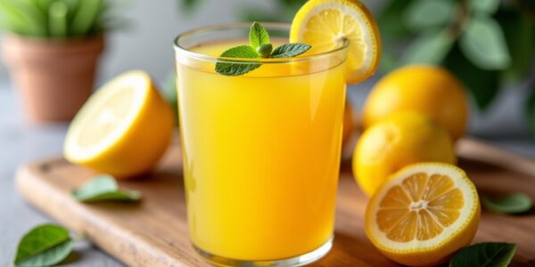 Préparez votre sirop de citron maison : une recette facile, rapide et multifonction