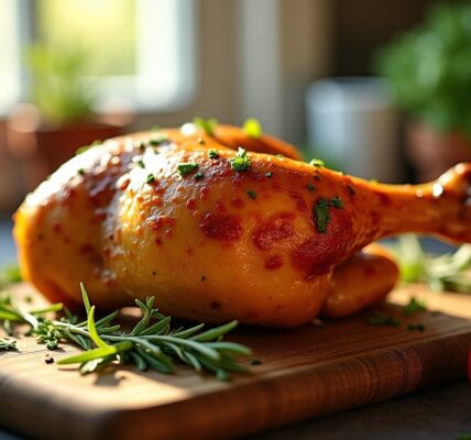 Les astuces incontournables pour un pilon de poulet rôti croustillant et parfumé grâce à la chaleur tournante