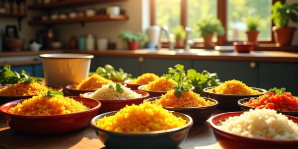 Riz en fête : recettes faciles et savoureuses pour régaler toute la semaine