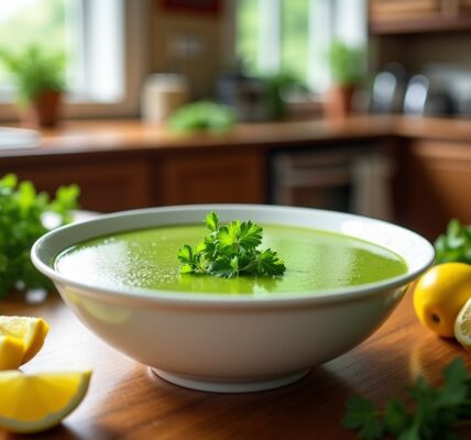 Soupe de printemps à l'oseille : une explosion de fraîcheur acidulée pour vos papilles