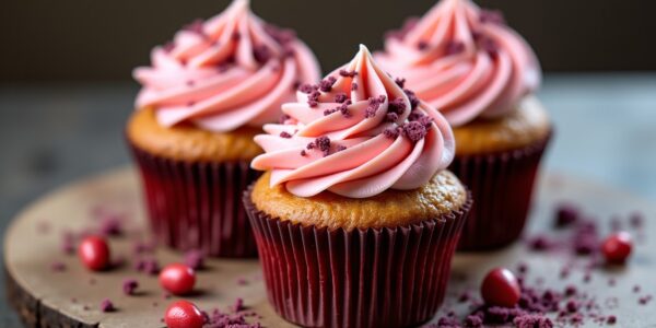 Cupcakes ultra moelleux : laissez-vous tenter par notre glaçage gourmet, une recette inédite et savoureuse