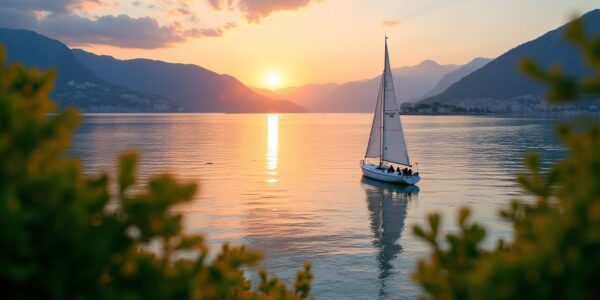 Le Lac Léman : trésor naturel au cœur de la frontière franco-suisse