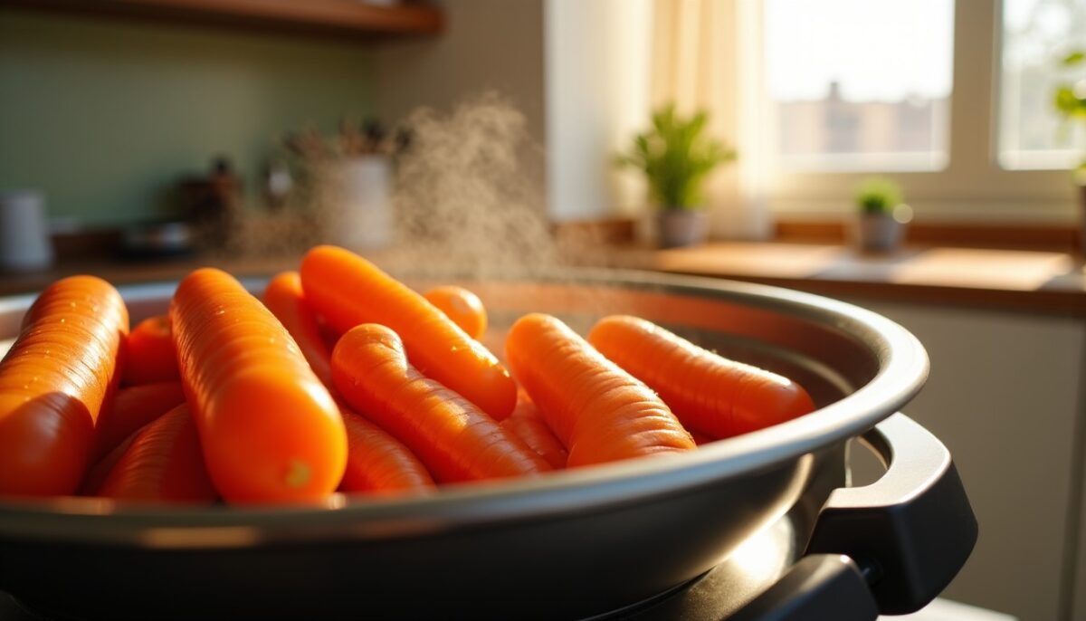Découvrez le secret d'une cuisson parfaite des carottes en cocotte-minute : astuces inédites et saveurs garanties