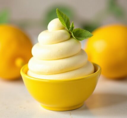 Mousse citronnée légère et gourmande : une douceur aérienne à déguster sans modération