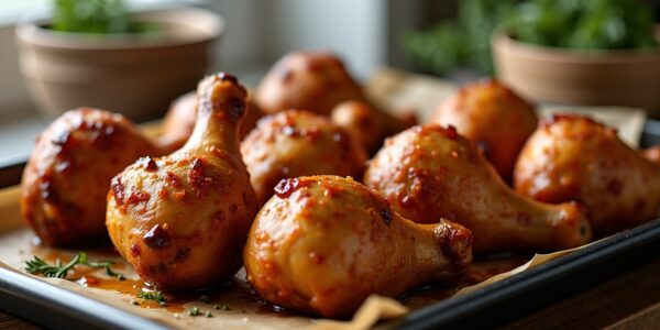 Le secret pour des pilons de poulet au four : croustillants à l'extérieur, juteux à l'intérieur avec le temps de cuisson parfait