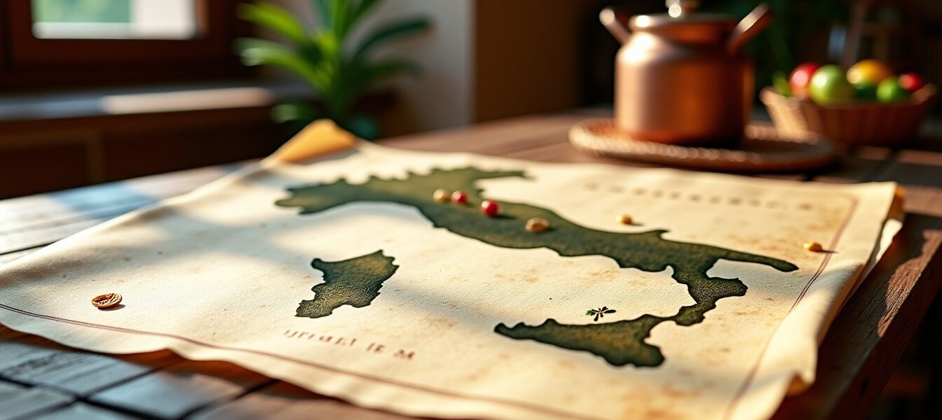 Exploration gourmande des 20 terroirs : La carte des régions italiennes à savourer