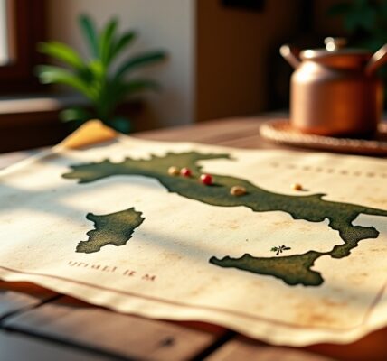 Exploration gourmande des 20 terroirs : La carte des régions italiennes à savourer