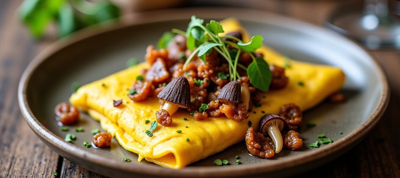 Omelette aux girolles : un voyage gourmand au cœur des saveurs forestières à déguster sans fin