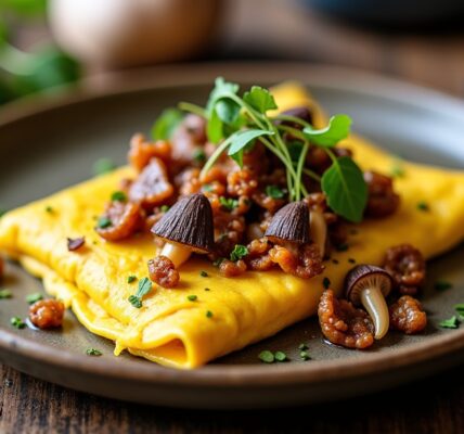 Omelette aux girolles : un voyage gourmand au cœur des saveurs forestières à déguster sans fin