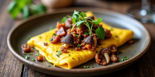 Omelette aux girolles : un voyage gourmand au cœur des saveurs forestières à déguster sans fin