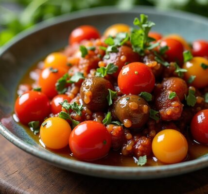 Caponata gourmande : l’alliance parfaite des aubergines et câpres pour un voyage culinaire méditerranéen