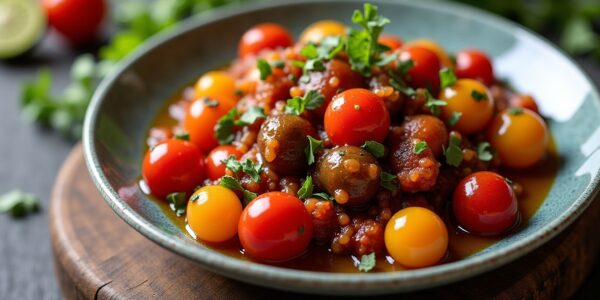 Caponata gourmande : l’alliance parfaite des aubergines et câpres pour un voyage culinaire méditerranéen