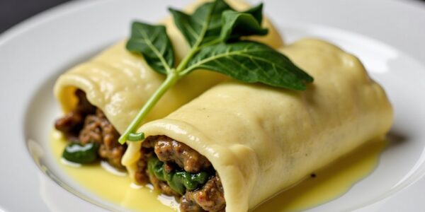 Cannellonis aux épinards sans ricotta : une recette légère et inventive
