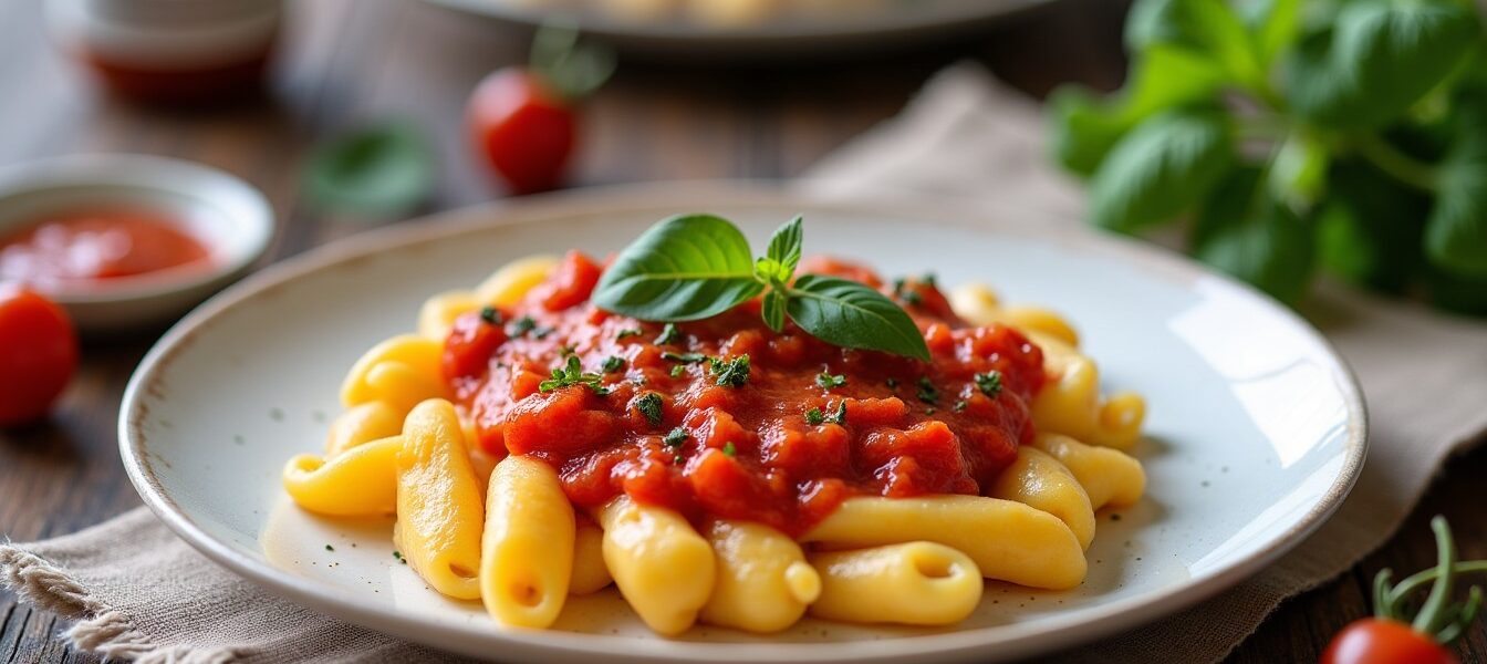 Calamarata : Découvrez les pâtes en forme d'anneaux de calamar et leur sauce italienne incontournable
